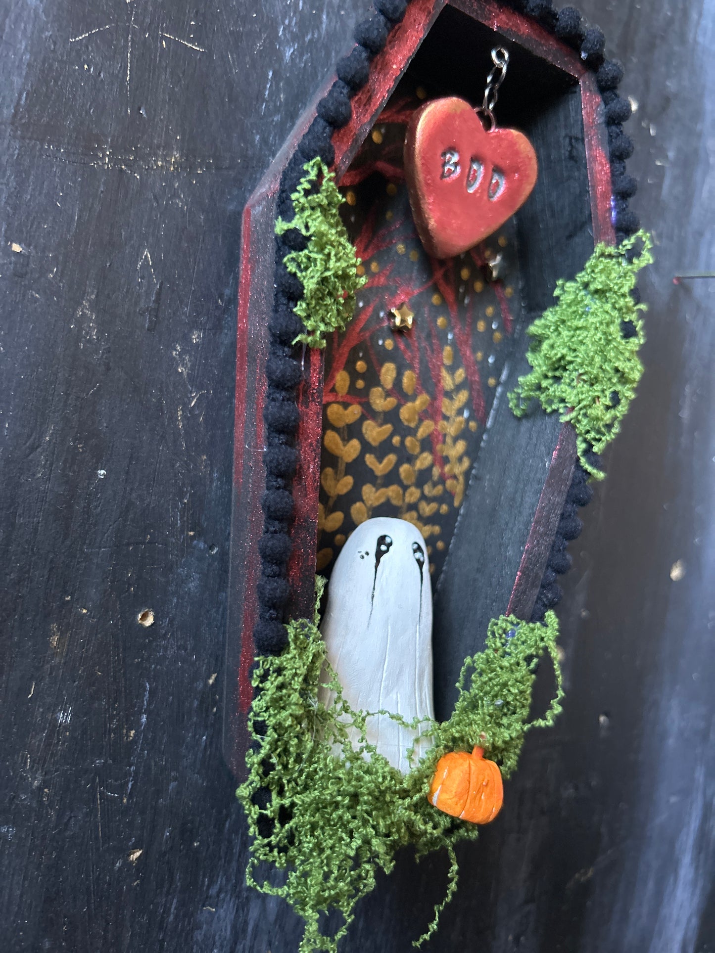 Coffin Wall Plaque