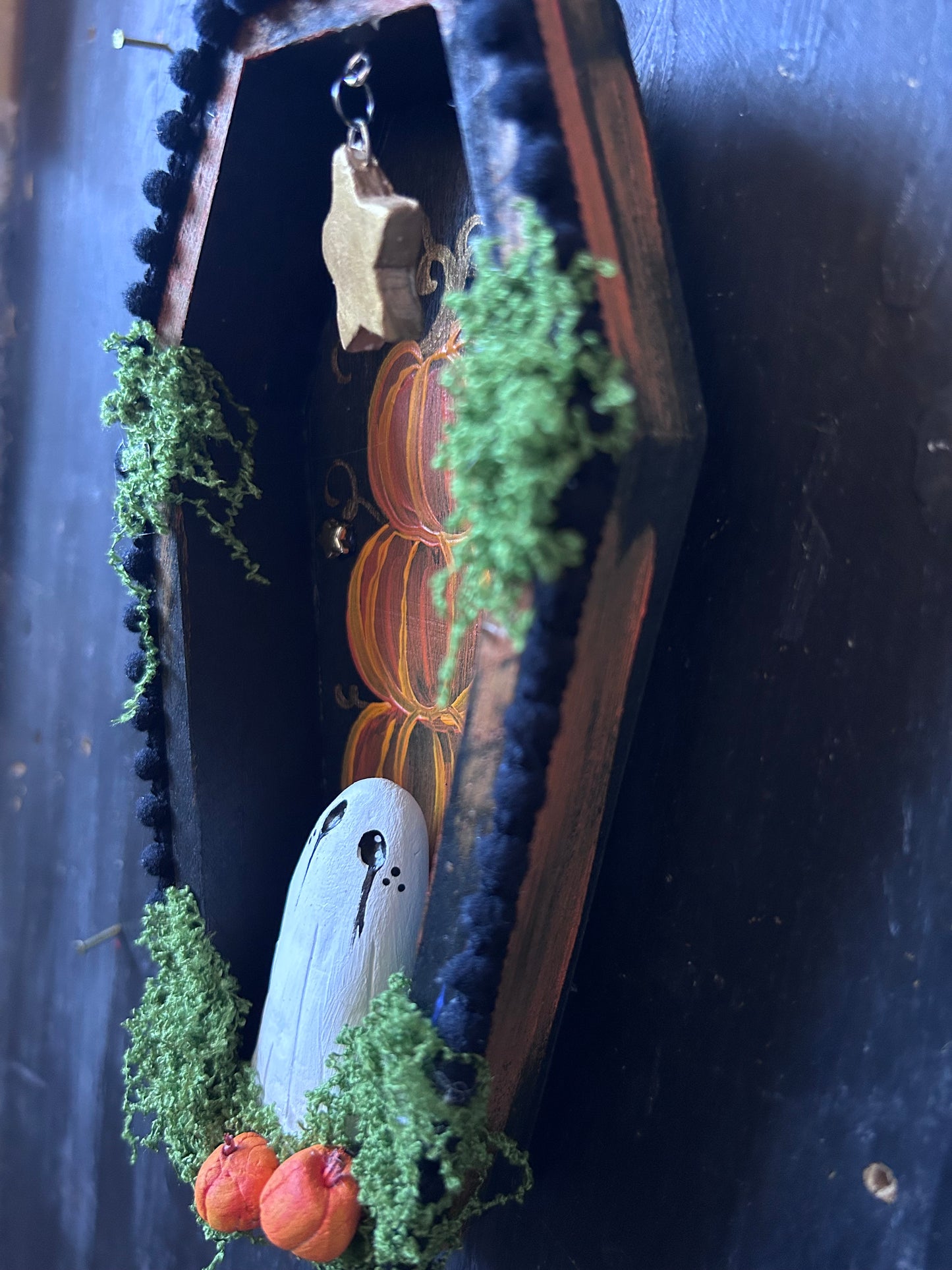 Coffin Wall Plaque