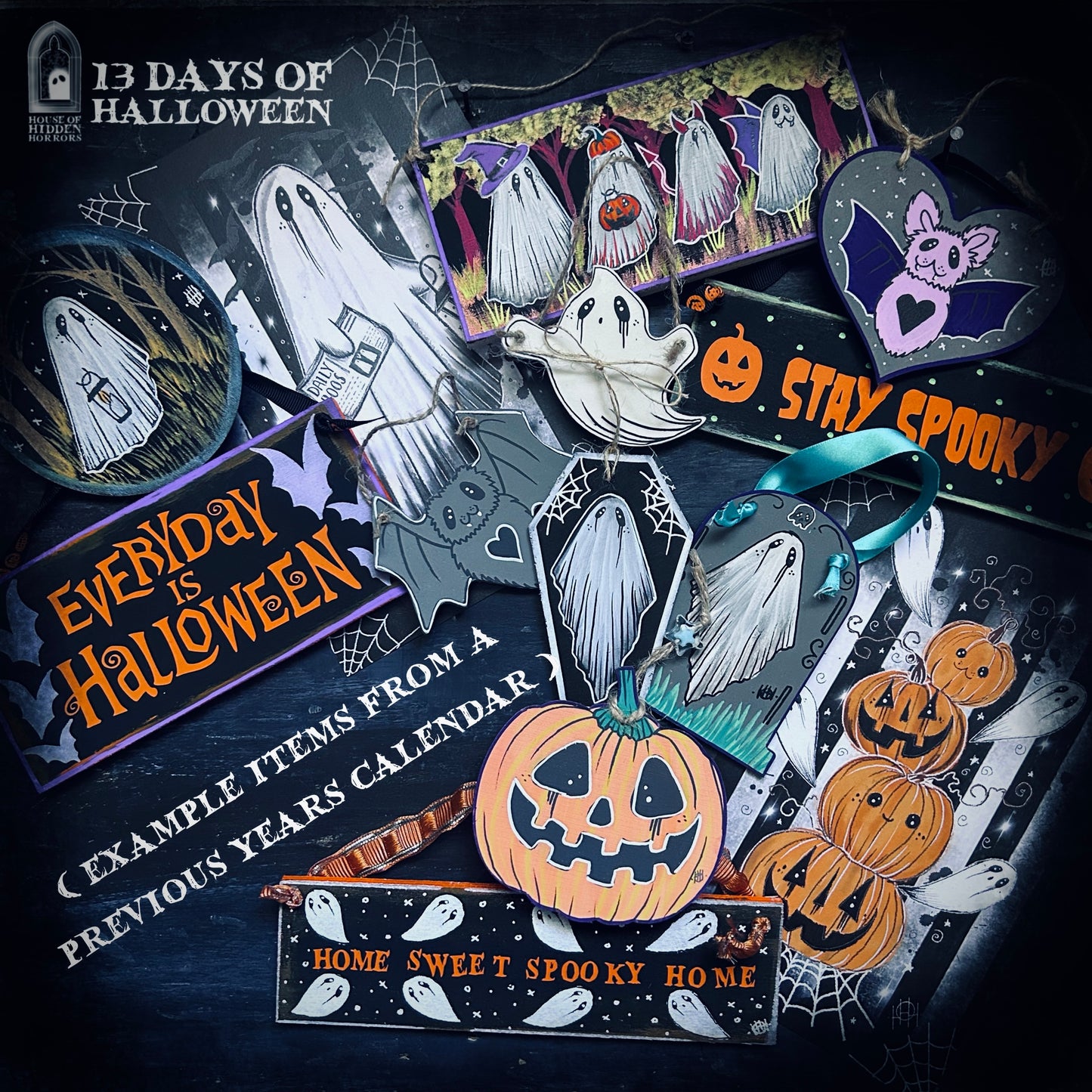 PREORDER - 13 Days of Halloween Countdown Calendar