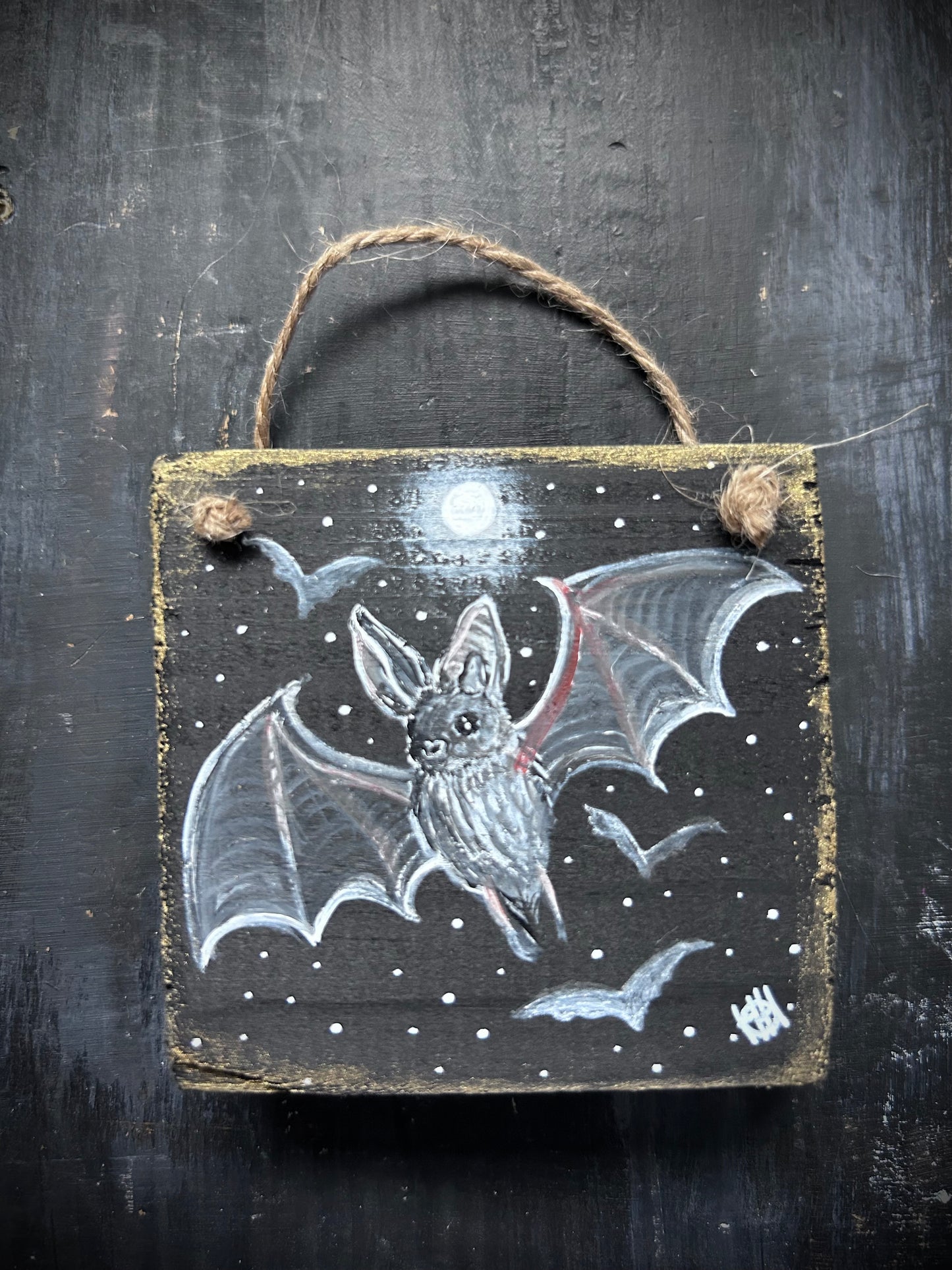 Hand Painted Wooden Plaque
