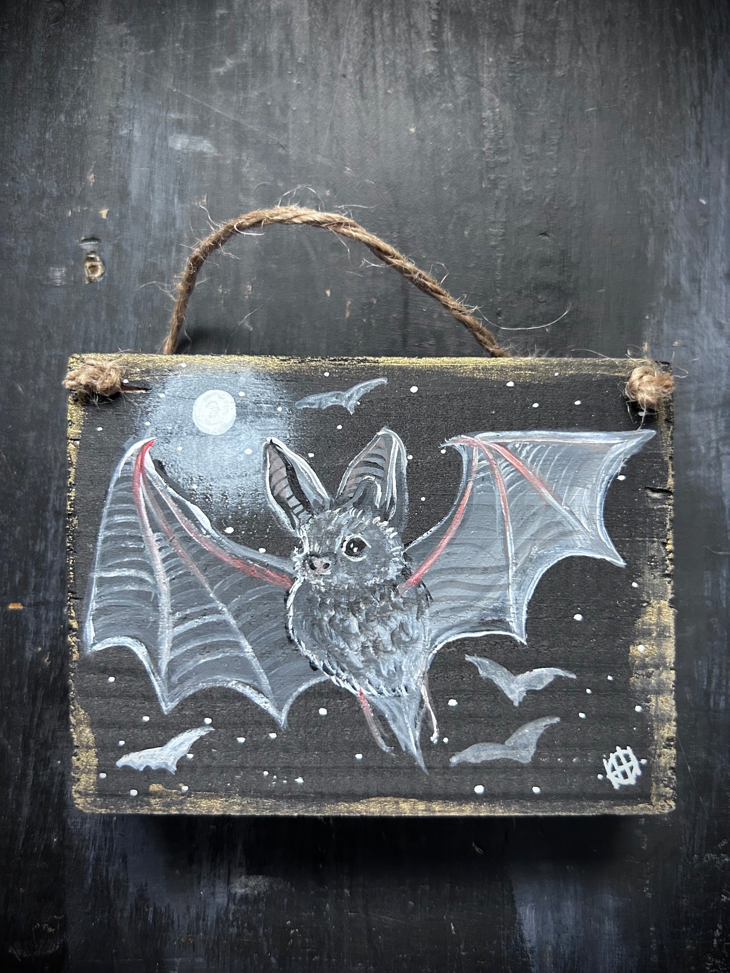 Hand Painted Wooden Plaque