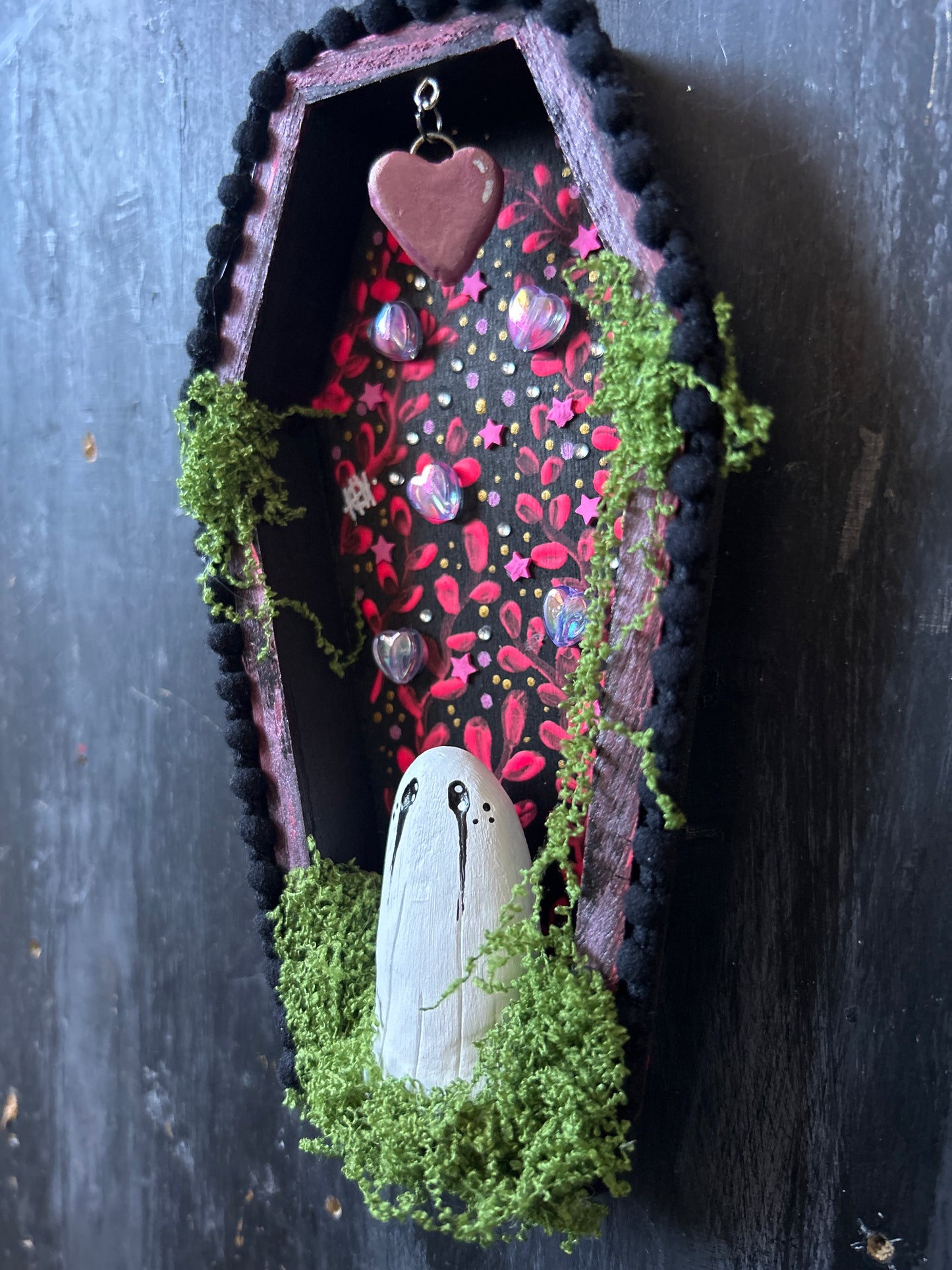 Coffin Wall Plaque