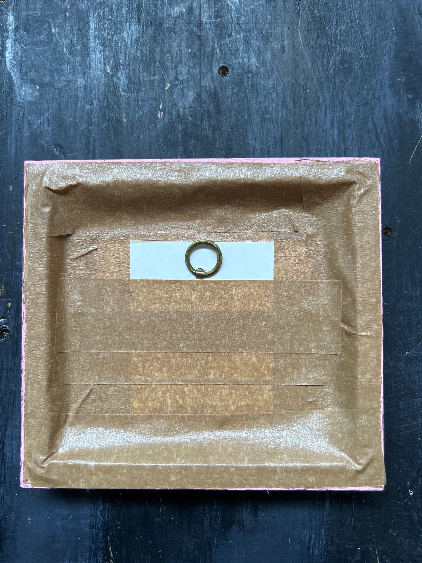 Original Framed Acrylic Painting - Lover Ghost