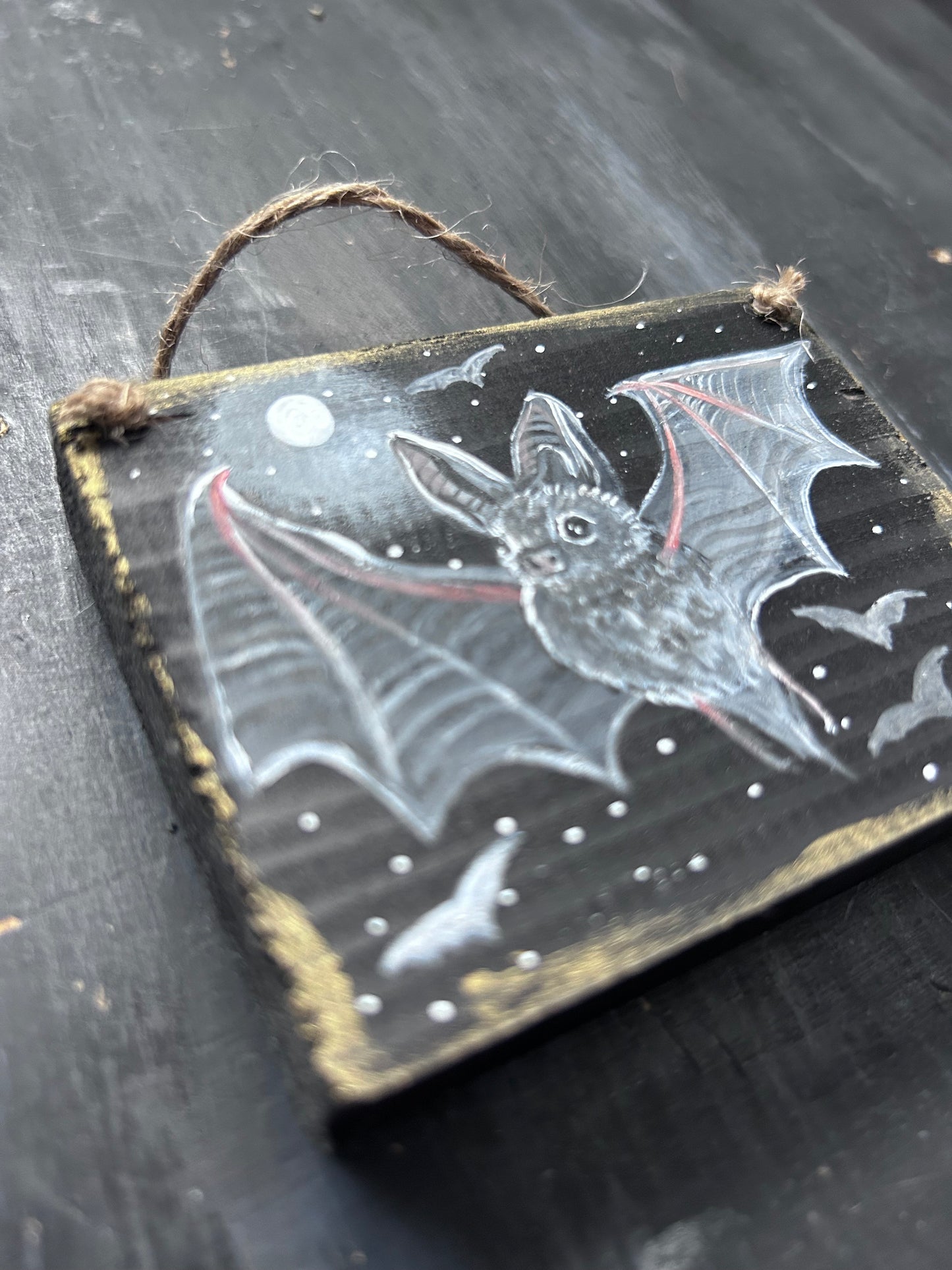 Hand Painted Wooden Plaque