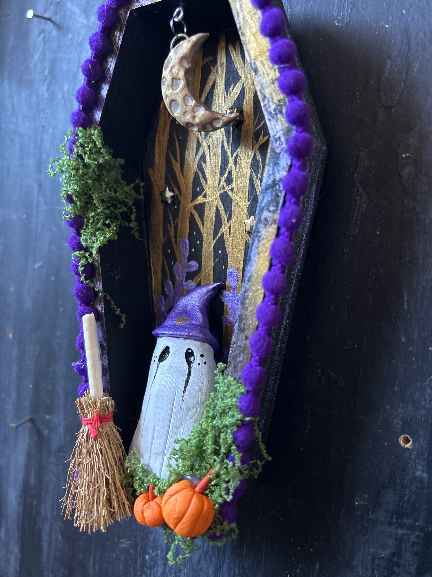 Coffin Wall Plaque