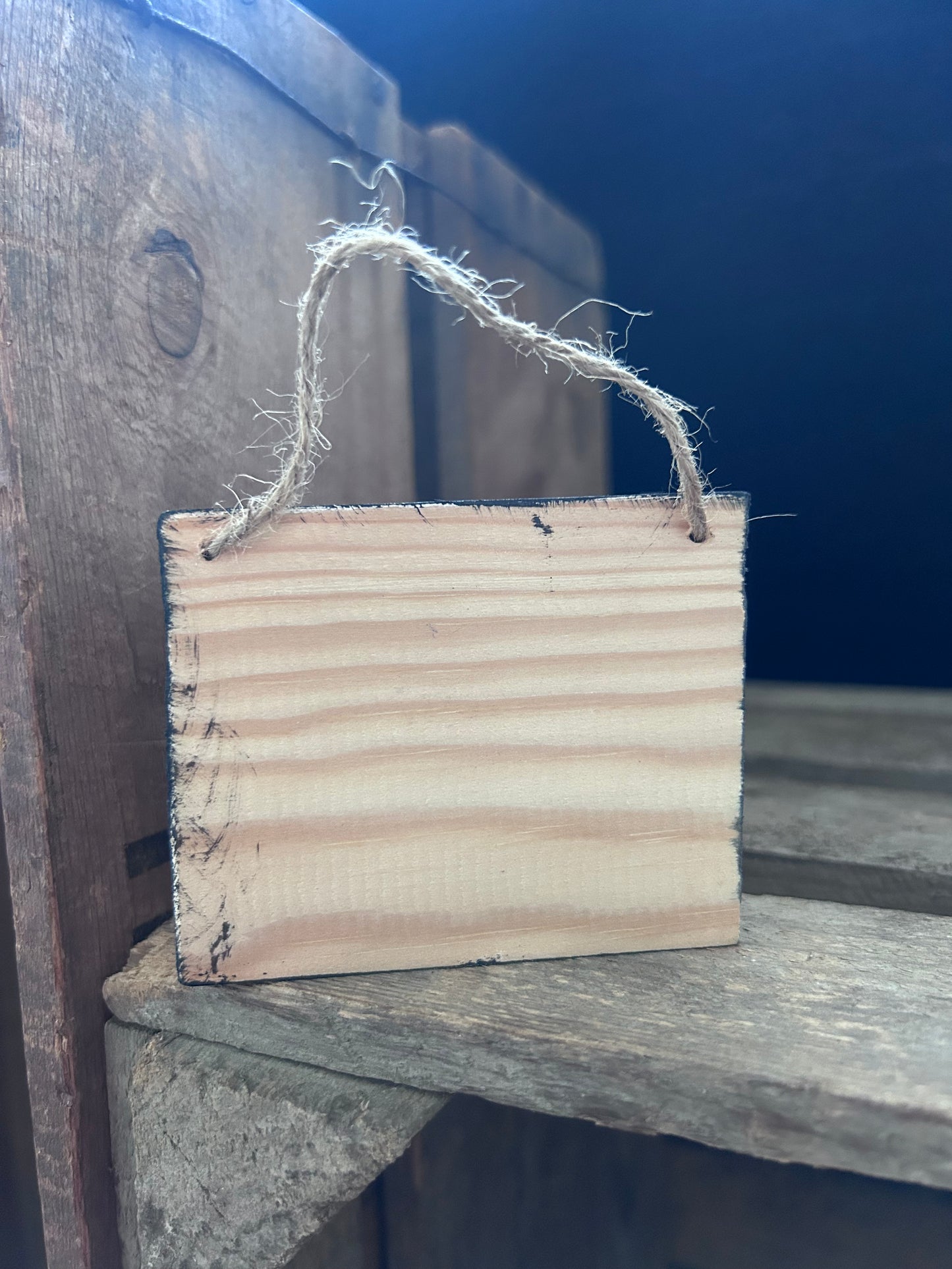 Hand Painted Wooden Plaque