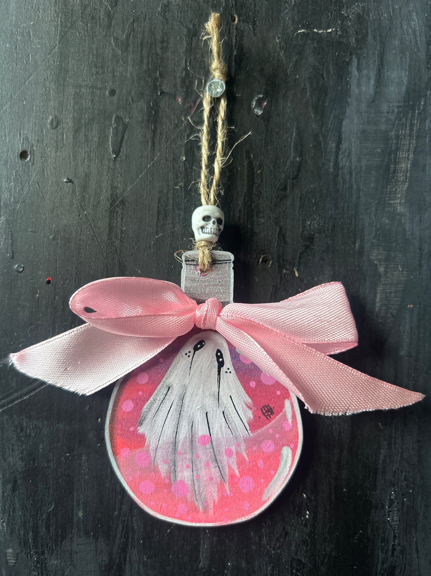 Hand Painted Potion Bottle Plaque