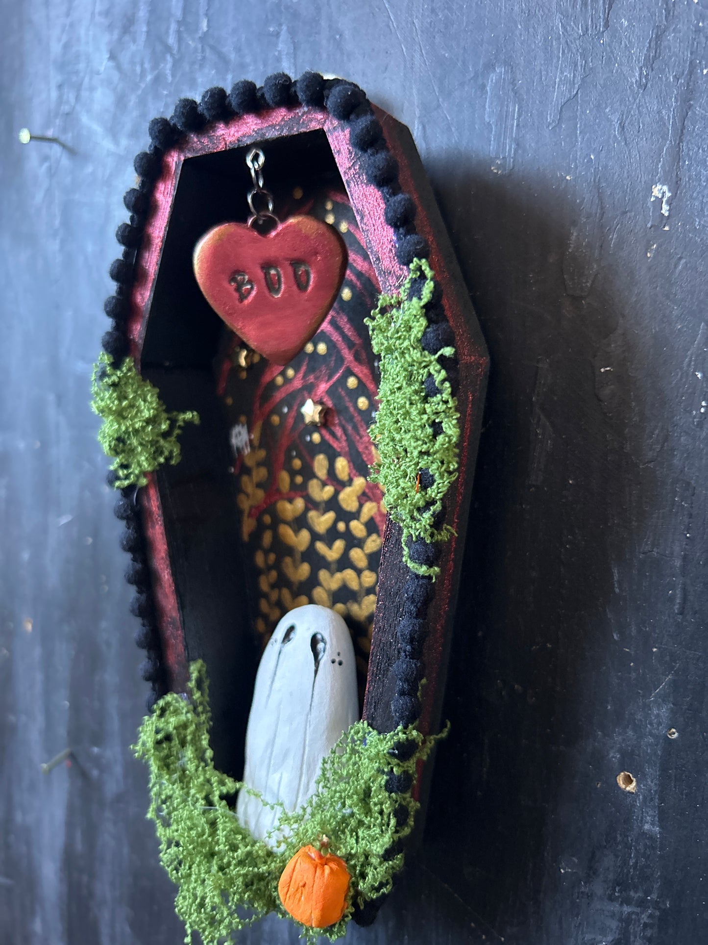 Coffin Wall Plaque