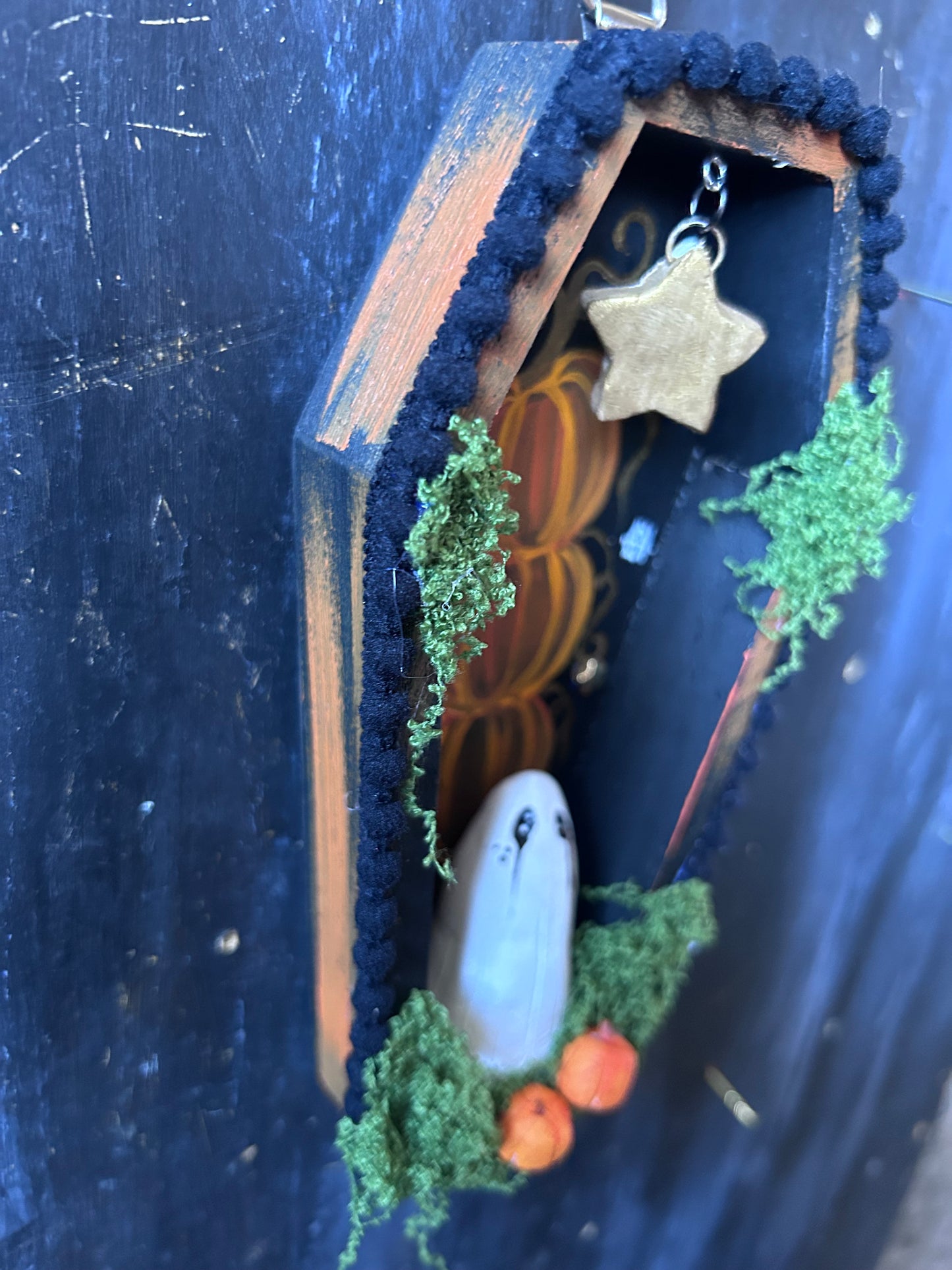 Coffin Wall Plaque