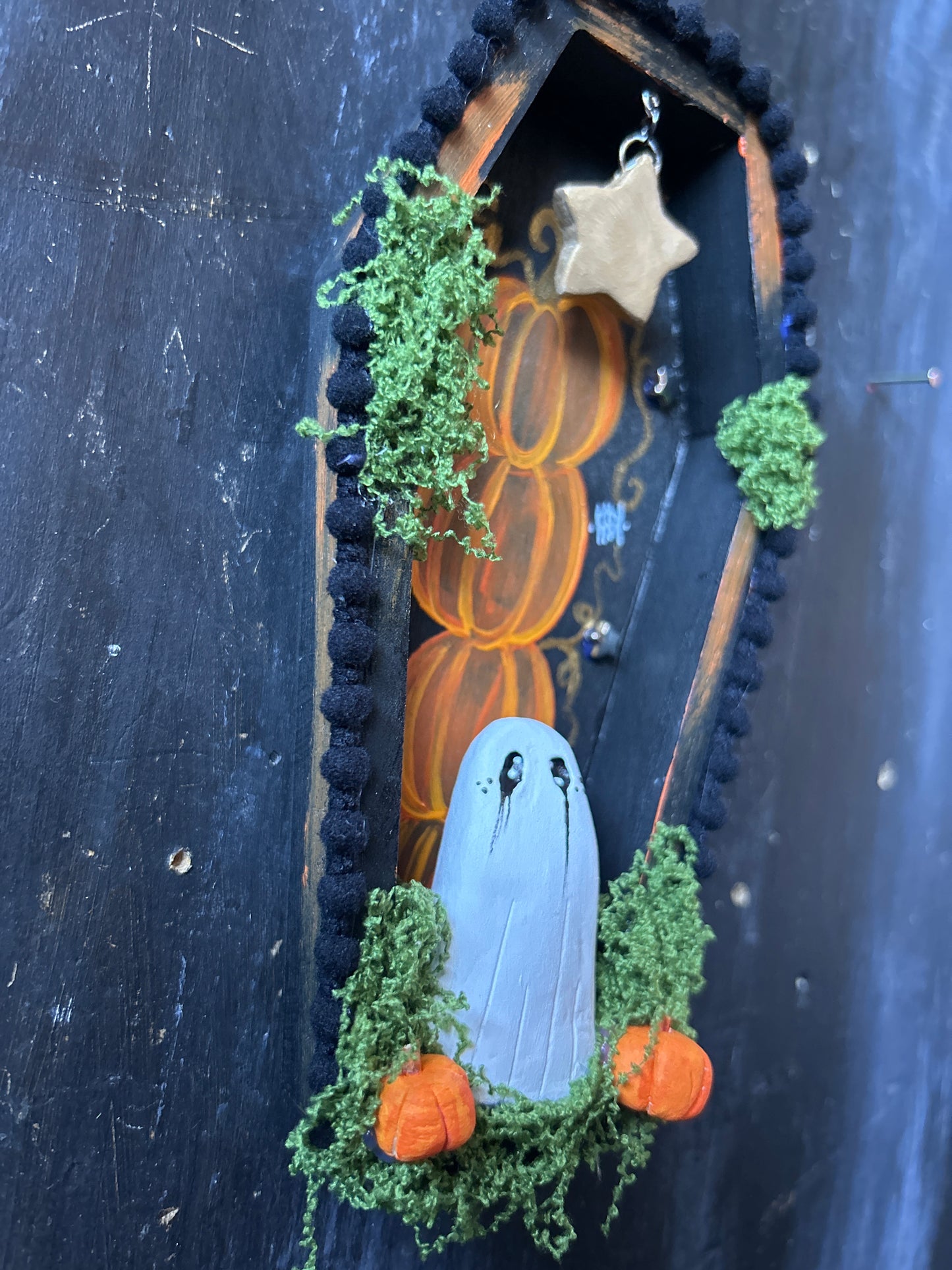 Coffin Wall Plaque
