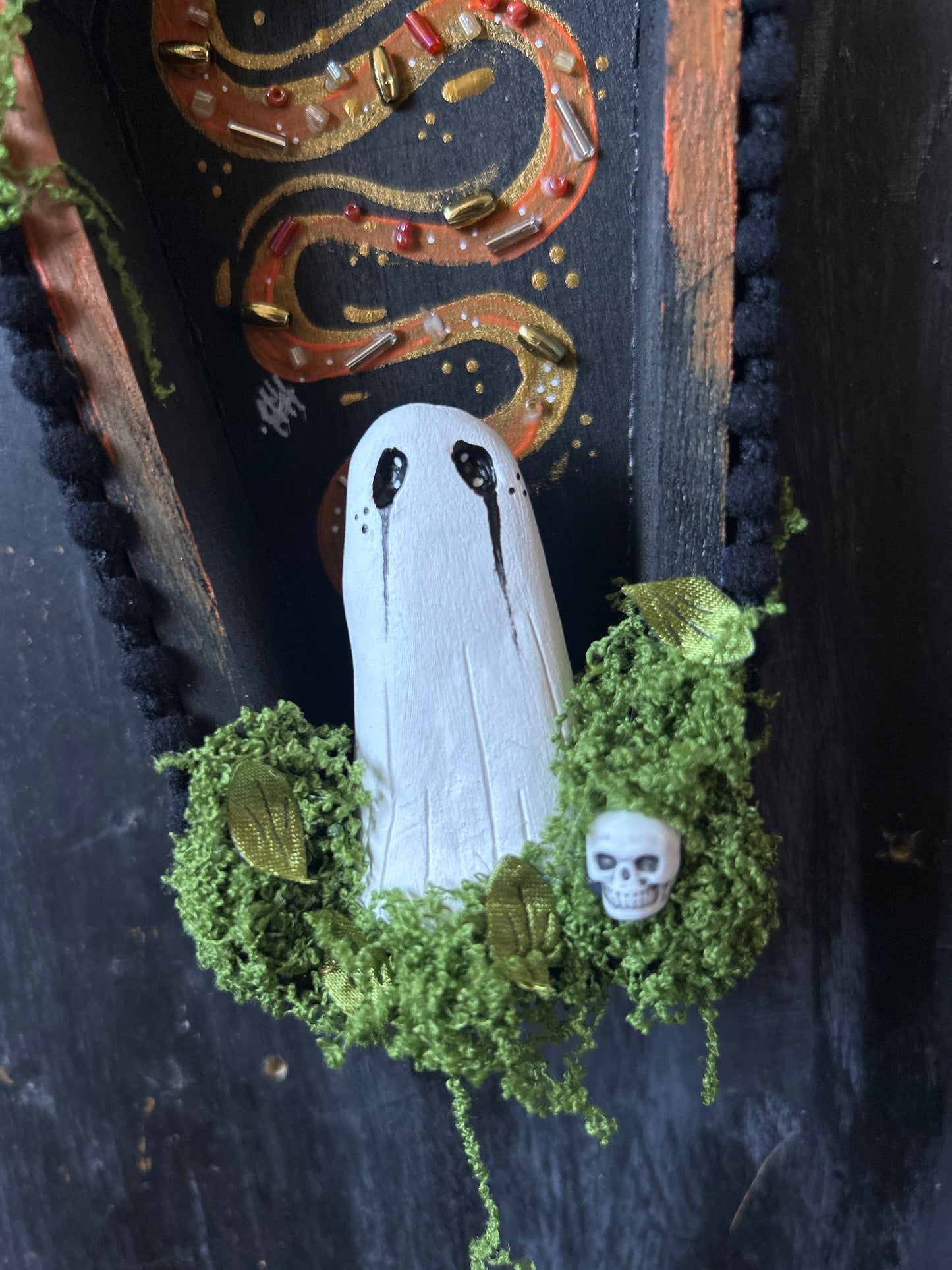 Coffin Wall Plaque