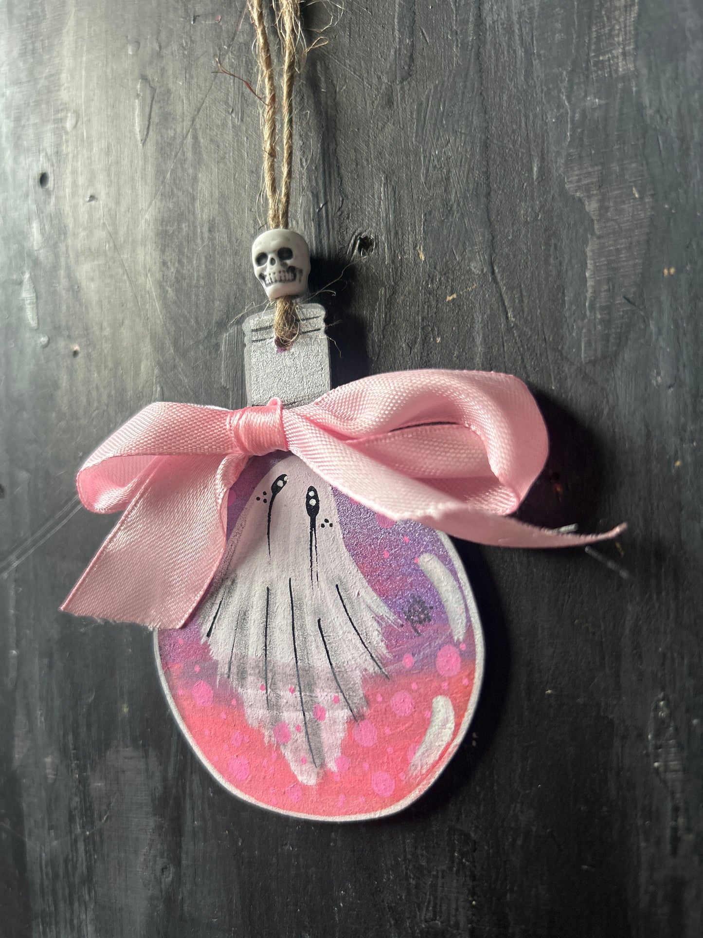 Hand Painted Potion Bottle Plaque