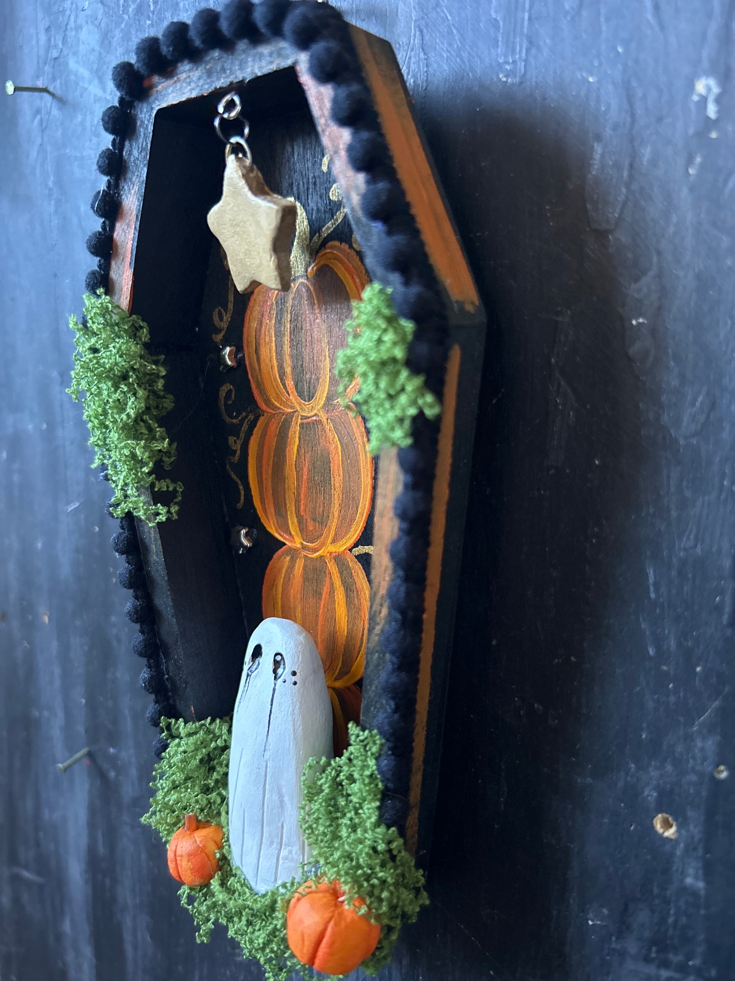 Coffin Wall Plaque
