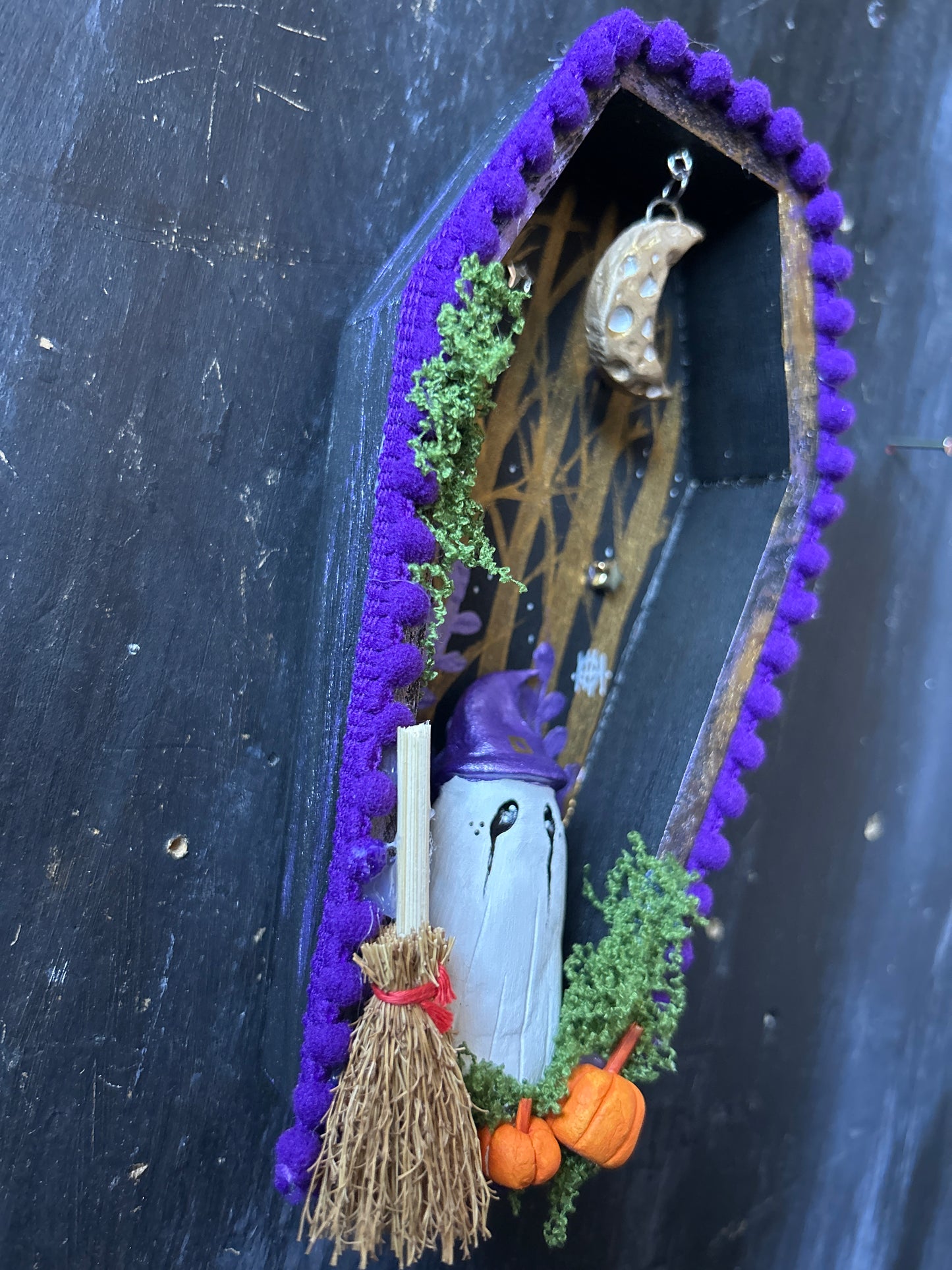 Coffin Wall Plaque