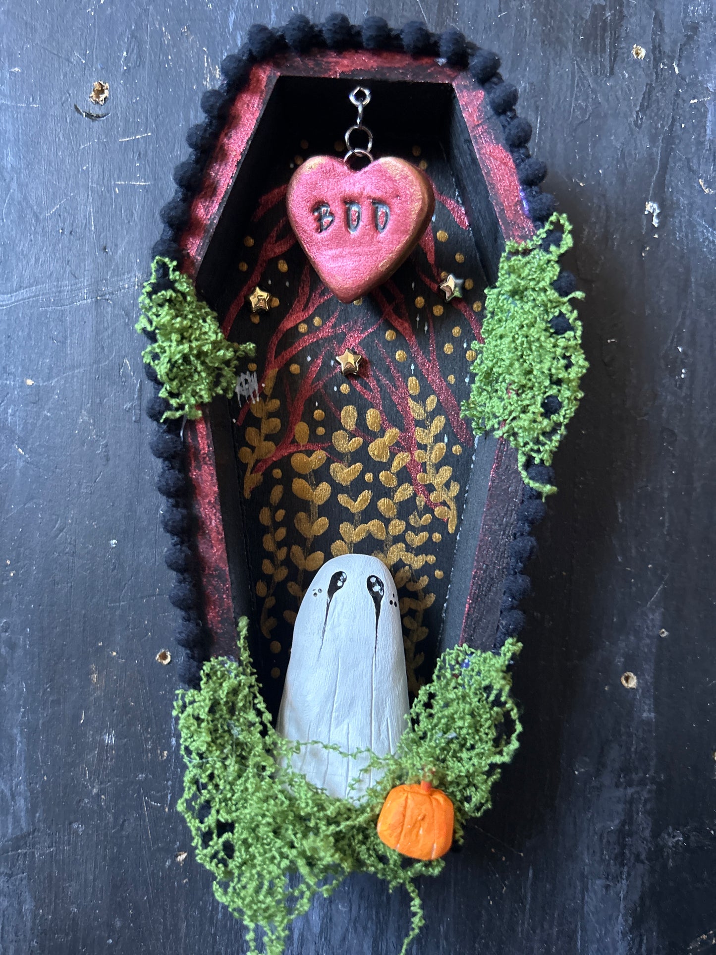 Coffin Wall Plaque