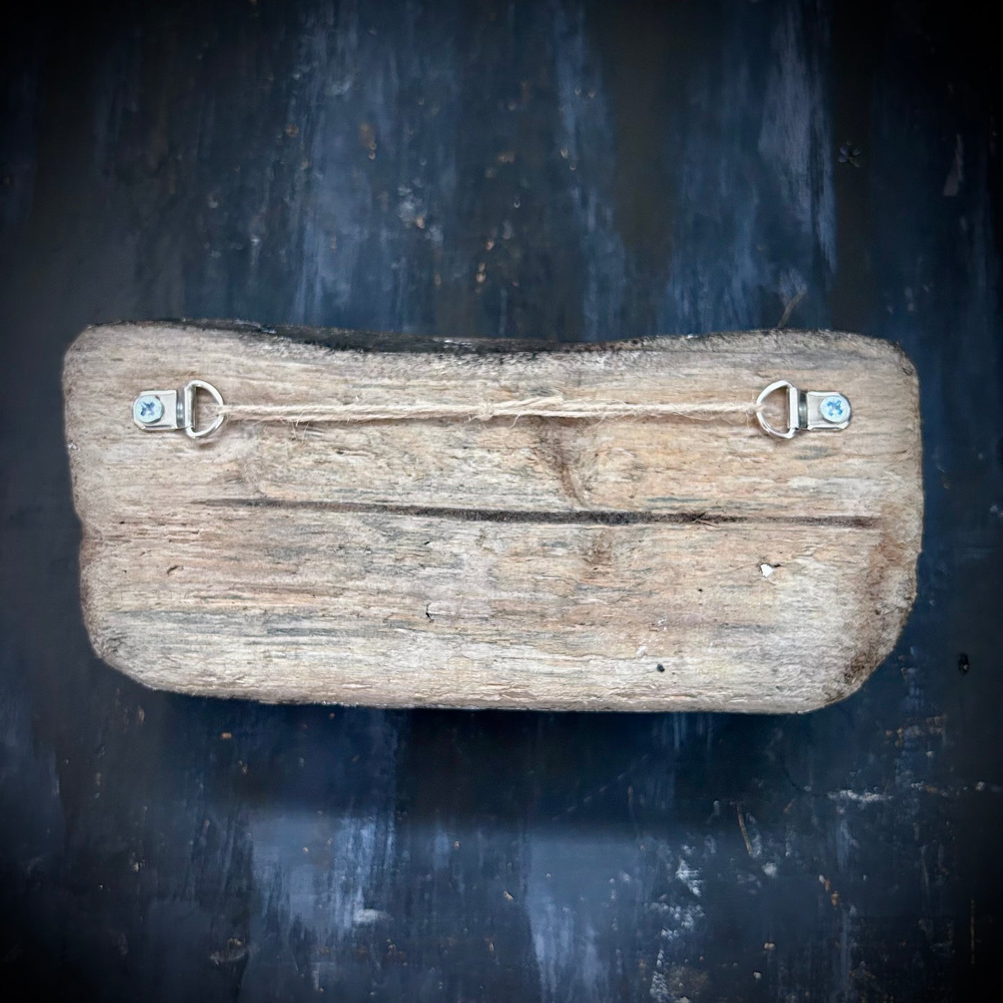 Hand Painted Driftwood Plaque - Octopus
