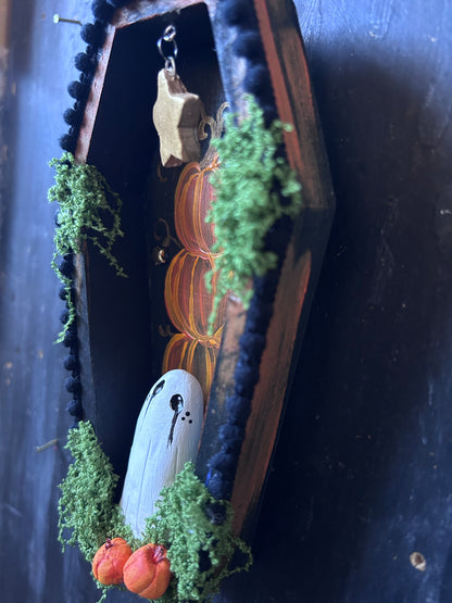 Coffin Wall Plaque