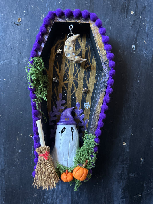 Coffin Wall Plaque