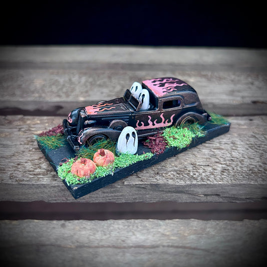 Spooky Ghost Car Ornament