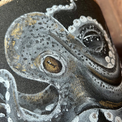 Hand Painted Ceiling Light Shade | Octopus | Lampshade | Lamp | Art | Home Decor | Soft Furnishings