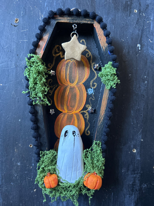 Coffin Wall Plaque