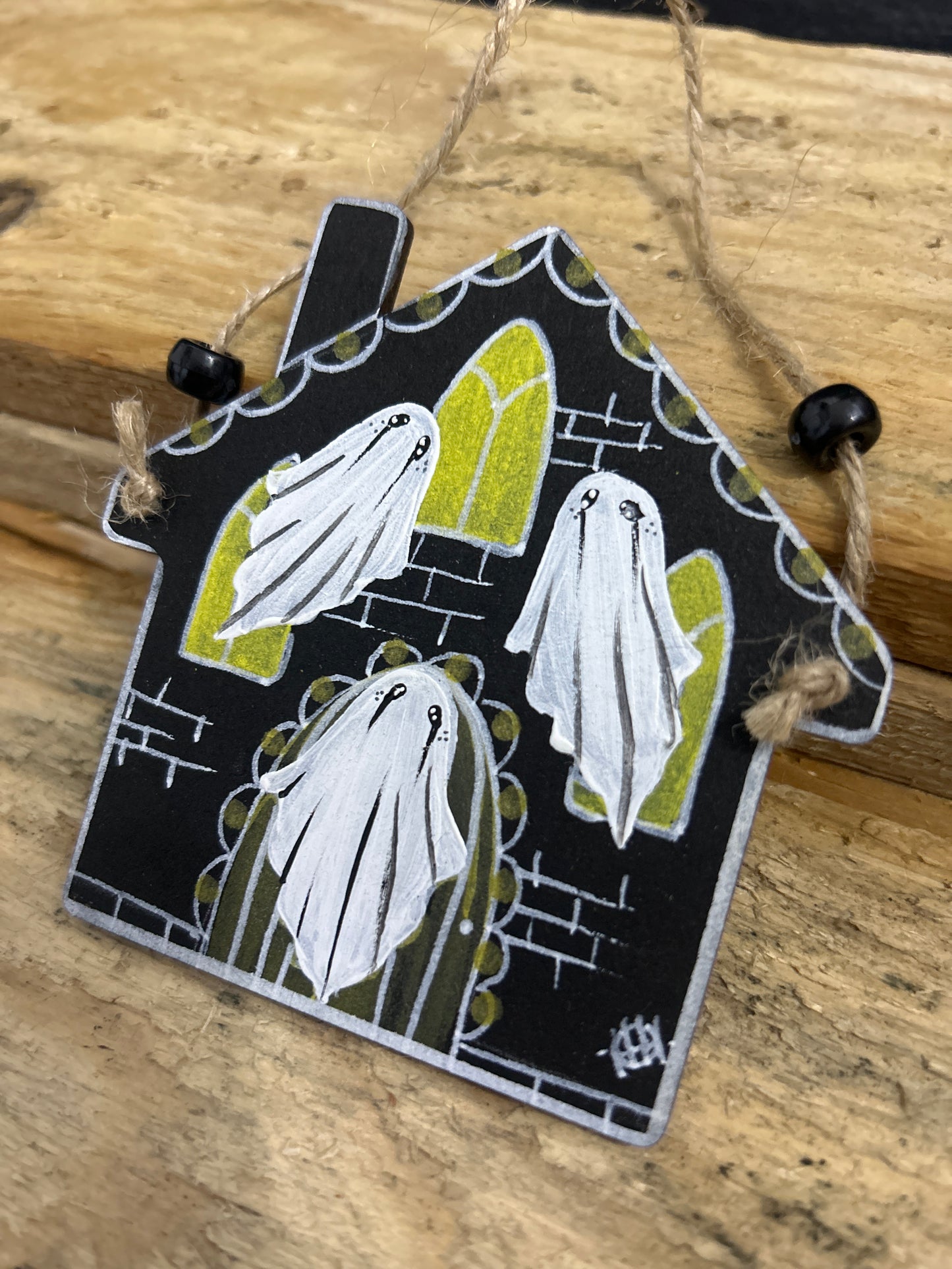 Hand Painted Creepmas Decoration - House
