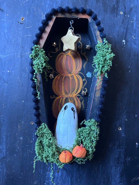 Coffin Wall Plaque