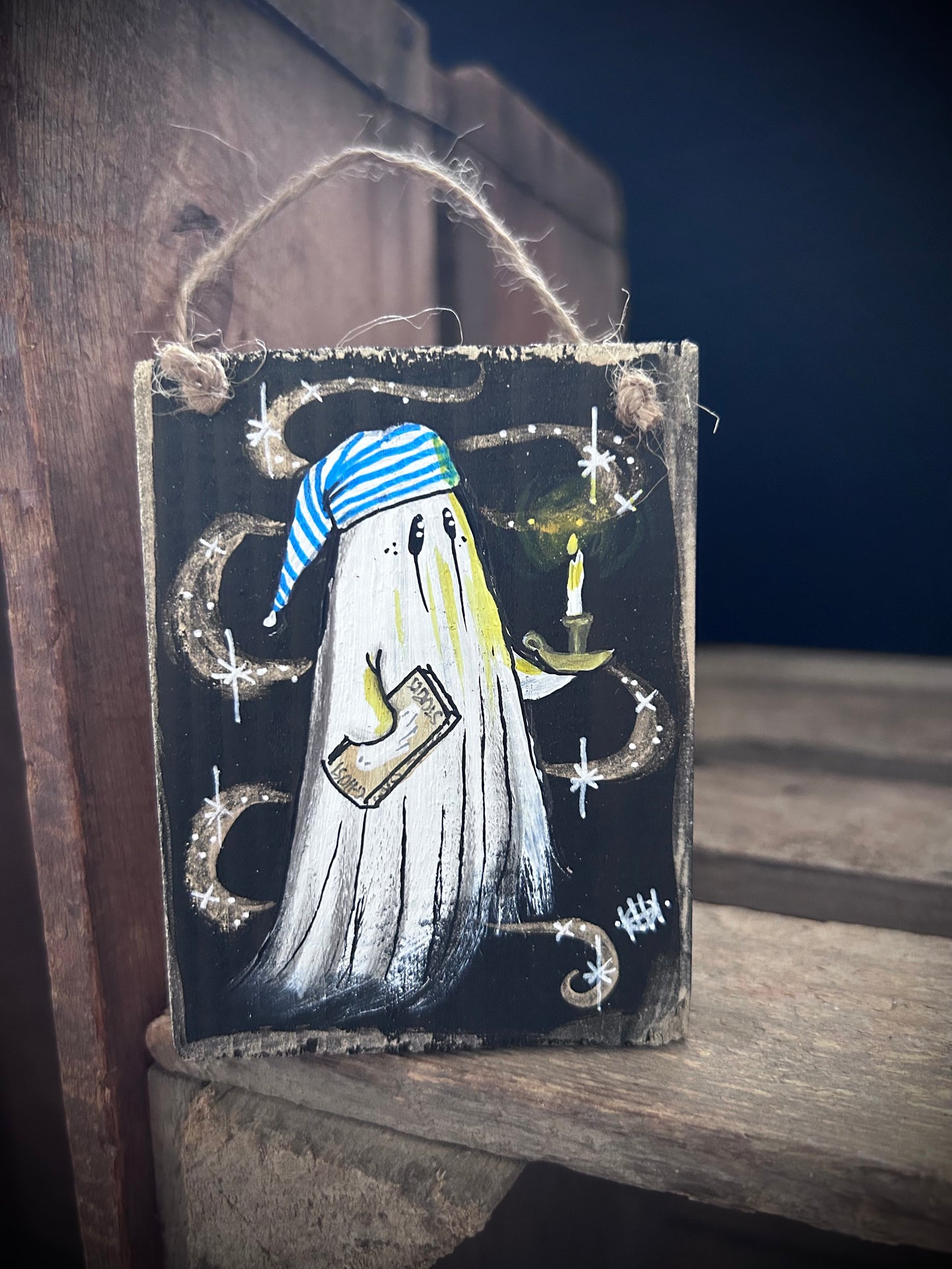 Hand Painted Wooden Plaque