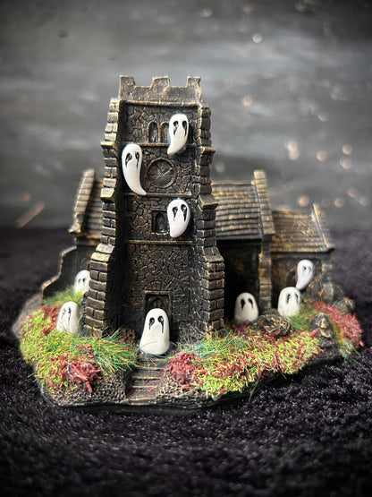 Spooky Church Ornament