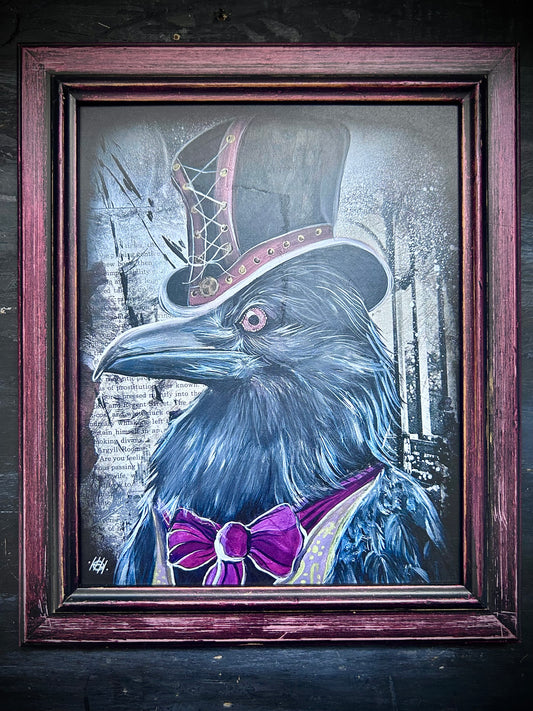 Framed Print - Crow