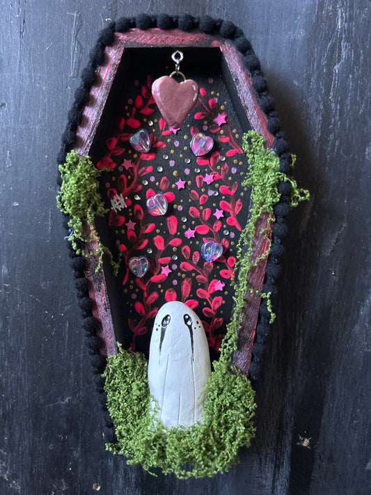 Coffin Wall Plaque