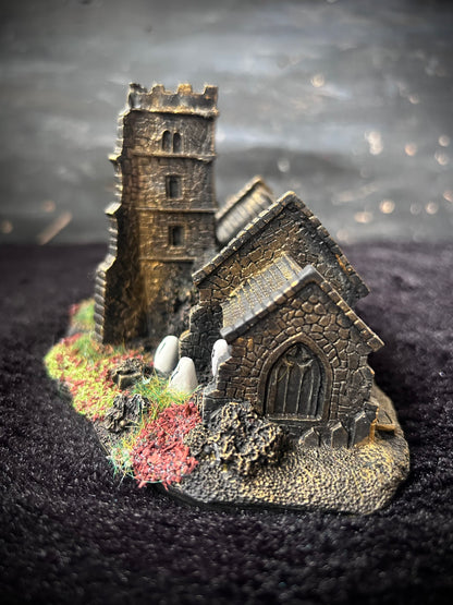 Spooky Church Ornament