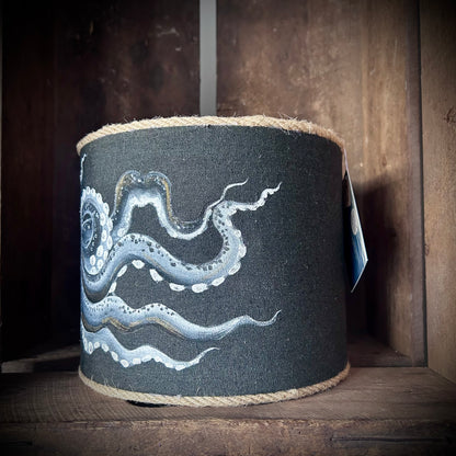 Hand Painted Ceiling Light Shade | Octopus | Lampshade | Lamp | Art | Home Decor | Soft Furnishings