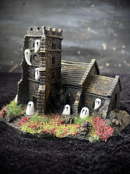Spooky Church Ornament