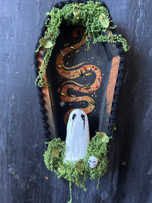 Coffin Wall Plaque