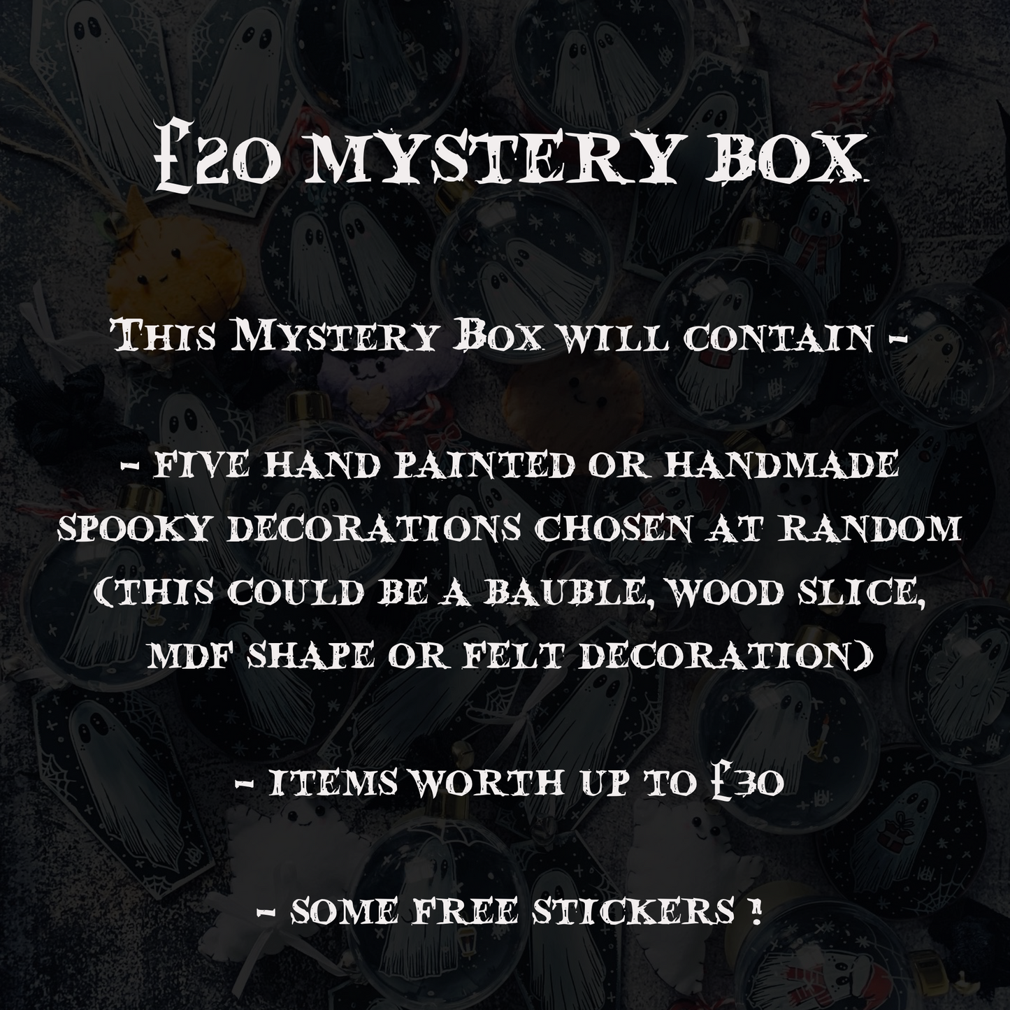 Pre-Order £20 Creepmas Mystery Box