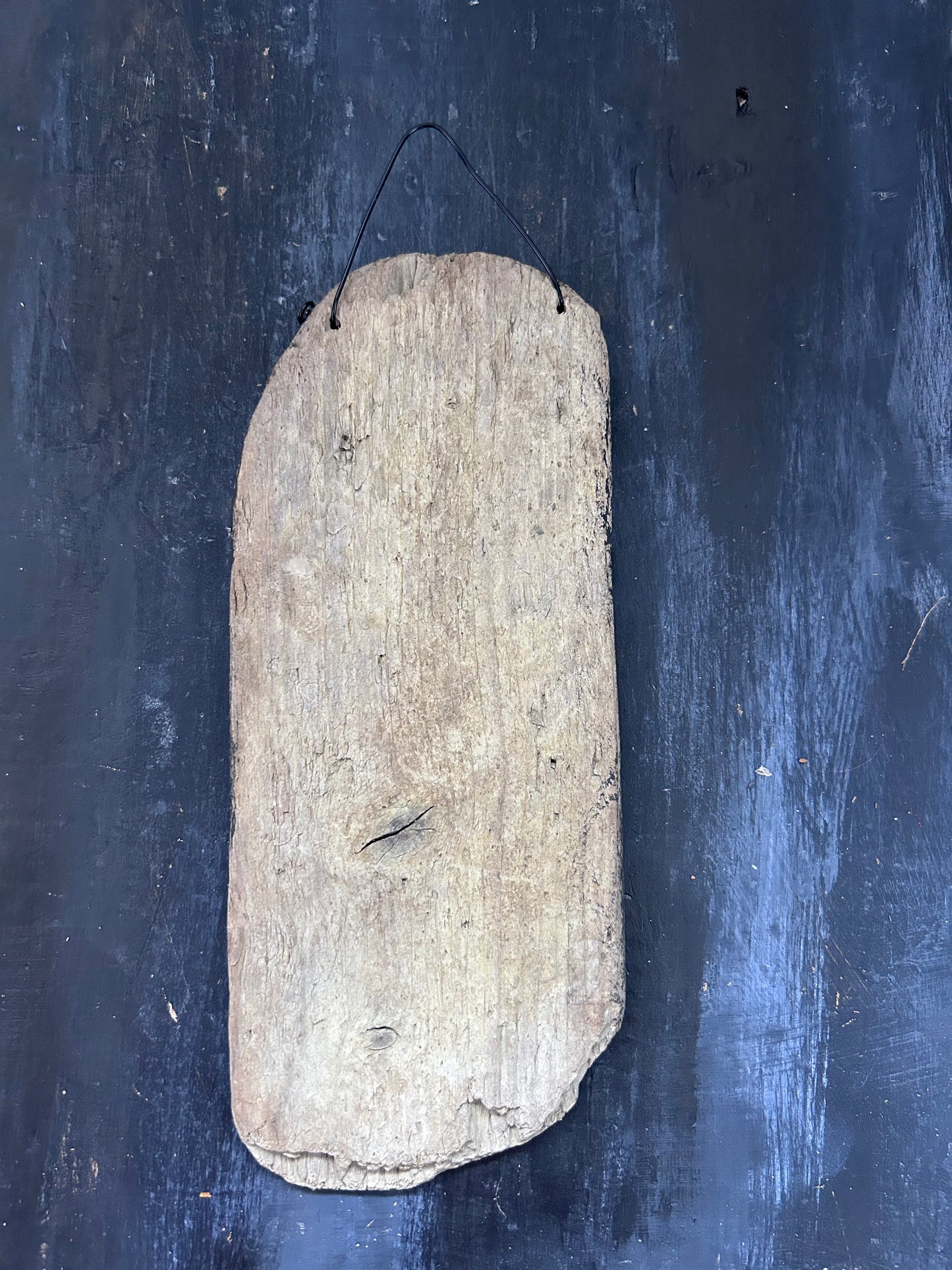 Hand Painted Driftwood Plaque - Lighthouse