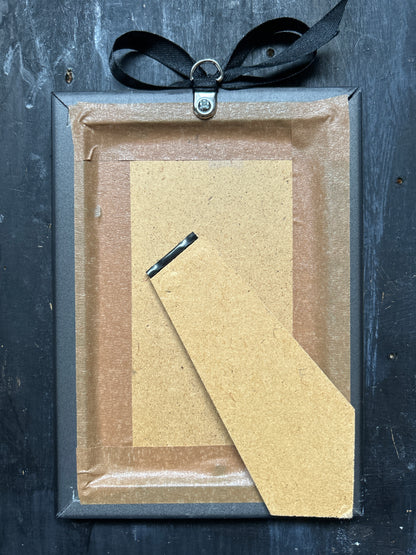 Original Framed Acrylic Painting  - Cobweb Ghost