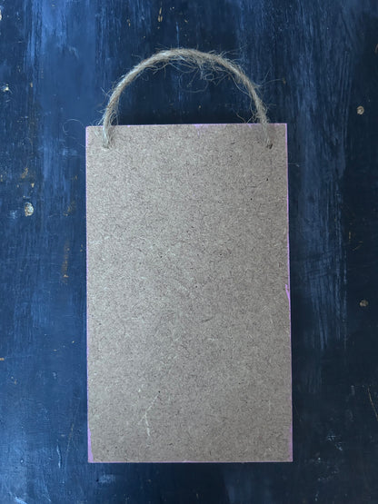 Original Framed Acrylic Painting on Plaque - Ghostface - Scream