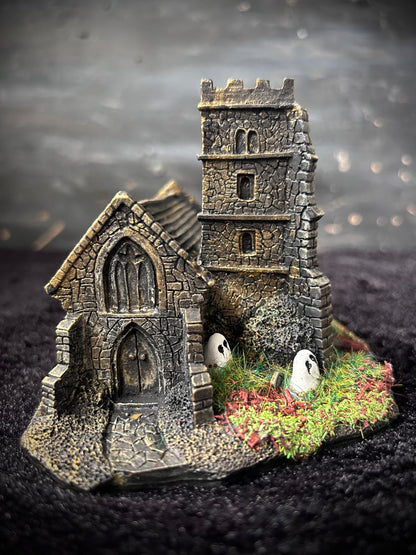 Spooky Church Ornament