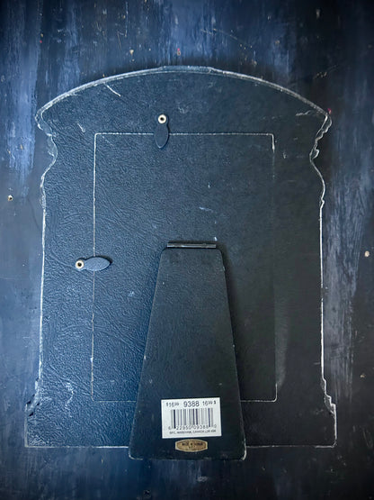 Original Framed Acrylic Painting  - Graveyard Ghost