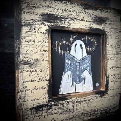 Original Framed Acrylic Painting  -  Ghost Stories