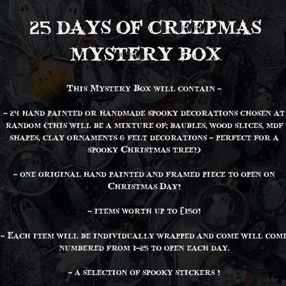 Pre-Order 25 Days of Creepmas Advent Calendar Mystery Box